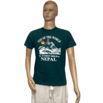 handmade-green-cotton-unisex-t-shirt-from-nepal
