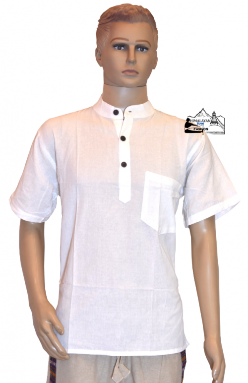 white-unisex-100-percent-cotton-kurta-comfortable-and-stylish