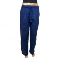 unisex-blue-cotton-handmade-casual-pants