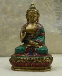 amoghasiddhi-buddha-statue-with-real-stone-inlay