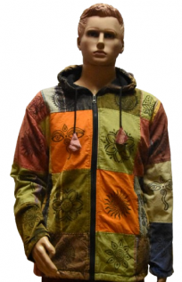 unisex-patchwork-cotton-hooded-jacket-with-spiritual-symbols